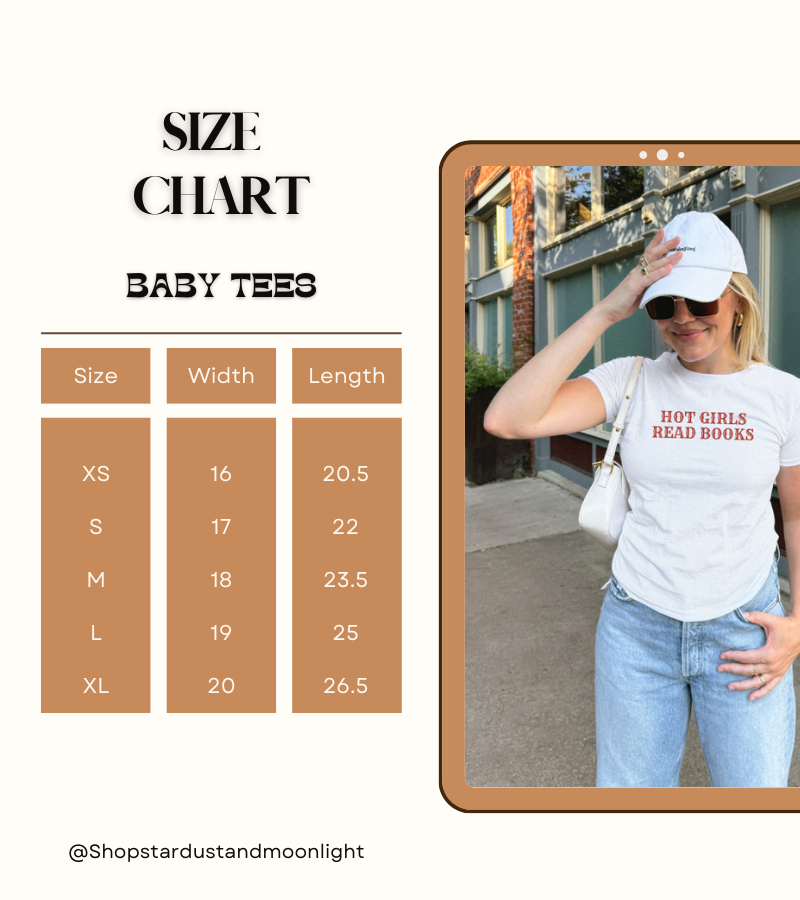 Hot Girls Read Baby Tee