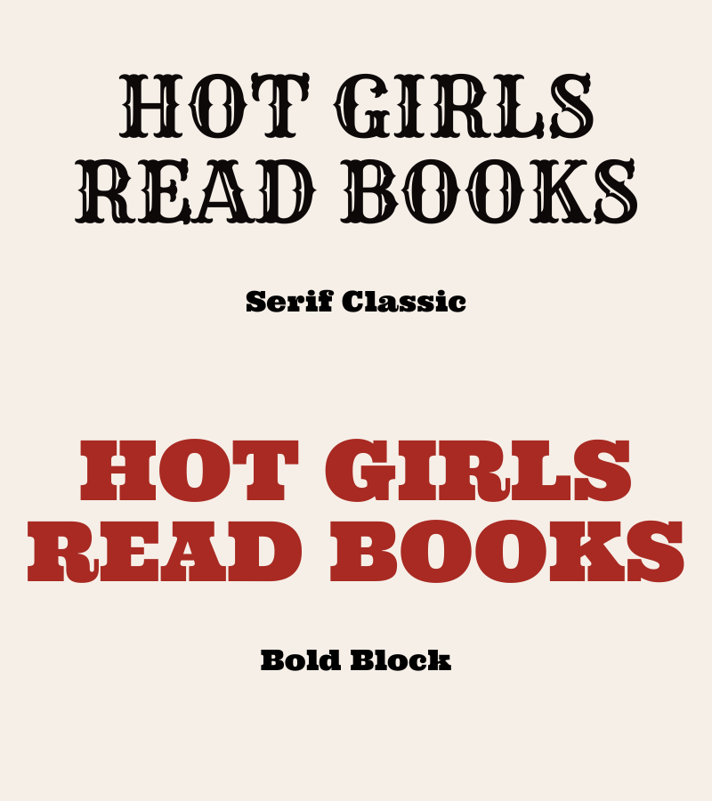 Hot Girls Read Tee