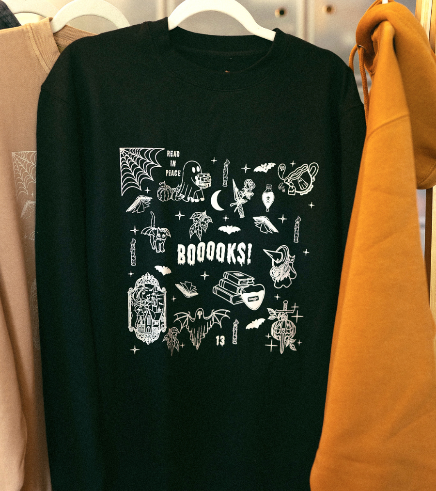 BOOOOKS! Crewneck