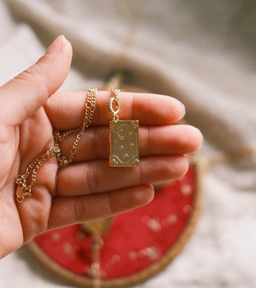 Bookish Locket Necklace