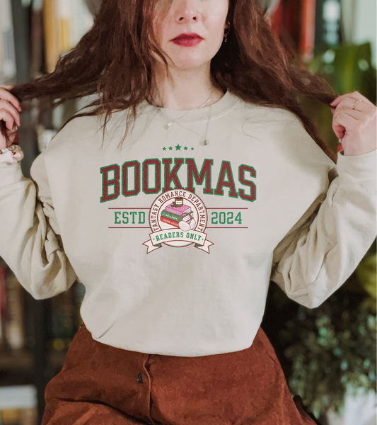 Bookmas Holiday Crewneck