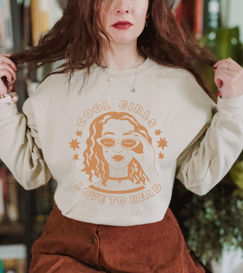 Cool Girls Read Crewneck