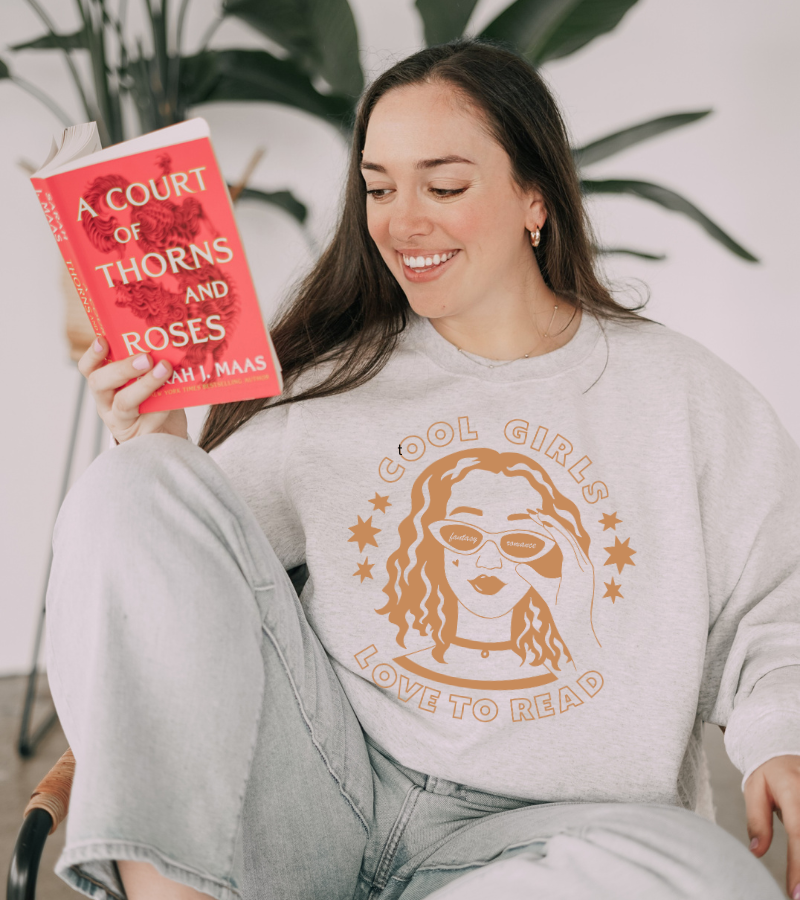 Cool Girls Read Crewneck