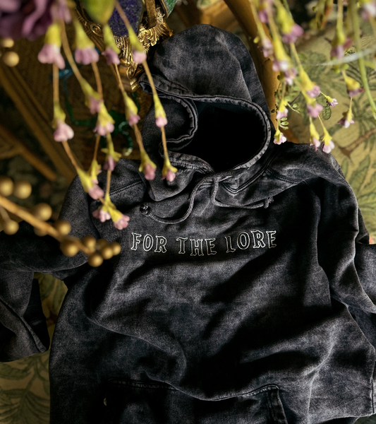 *Preorder* For the Lore Embroider Hoodie