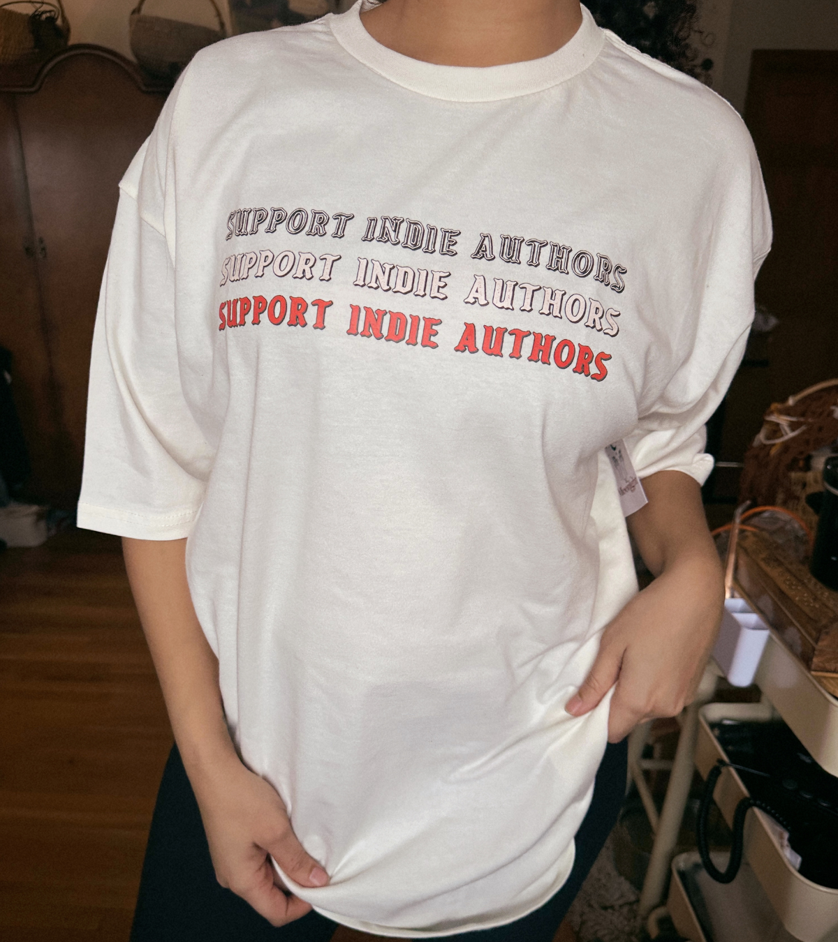 SUPPORT INDIE AUTHORS UNISEX TEE