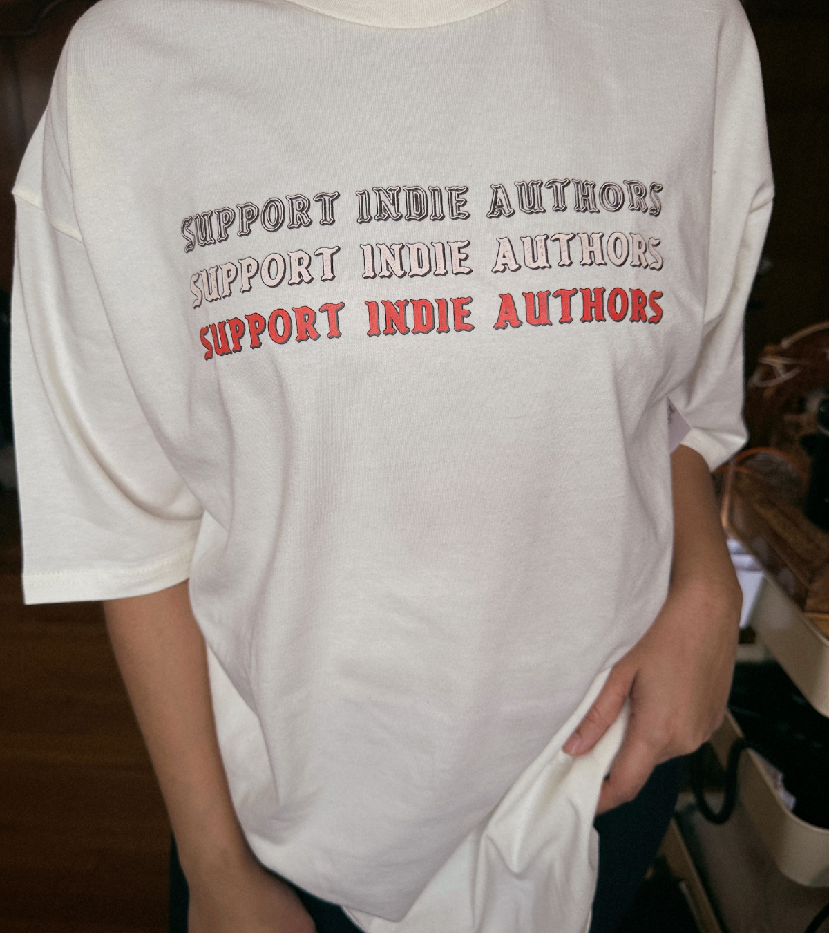 SUPPORT INDIE AUTHORS UNISEX TEE