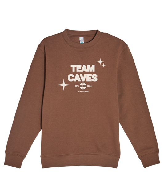 Team Caves Crewneck