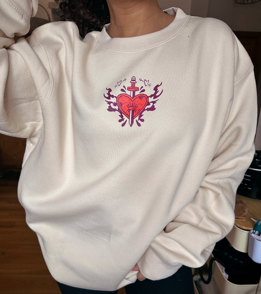 VILLAINS MAKE THE BEST LOVERS Crewneck